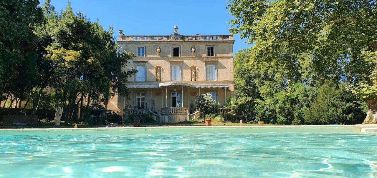 Gite de 420 metres carres dans château l'ange au violon jusqu'à 13 couchages Conques-sur-Orbiel Exterior foto